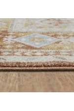 Karastan Rugs Windermere Staveley Terracotta 5' X 7' 6" Area Rug