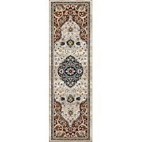 Chronos Rust 2' 4" x 7' 10" Area Rug