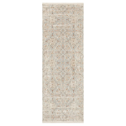 Pandosia Cream Lt Beige 2' 7" X 7' 3" Area Rug
