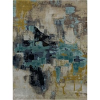 Beguiled Blue 6' x 9' Area Rug