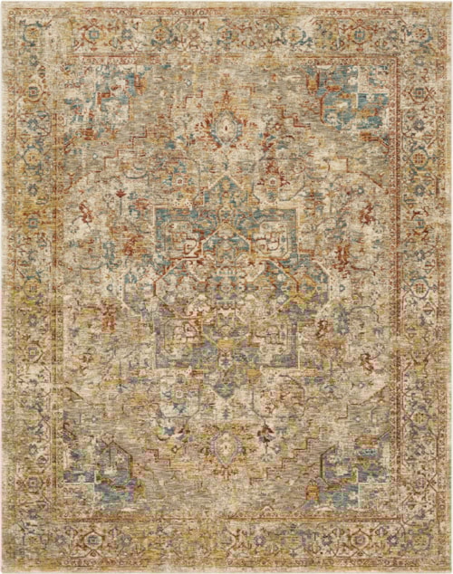 Ezine Cream 7' 10" X 10' 3" Area Rug