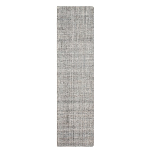 Haberdasher Silver 2' X 8' Area Rug