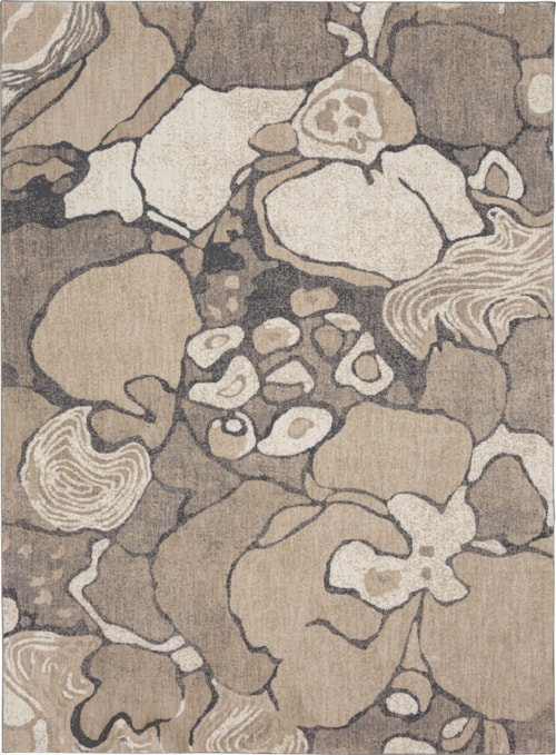Crescendo Oyster 5' 3" X 7' 10" Area Rug
