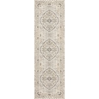 Acropolis Alabaster 2' 4" x 7' 10" Area Rug