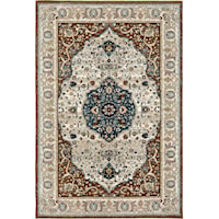 Chronos Rust 8' x 10' Area Rug