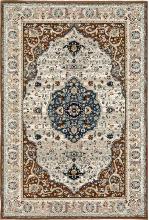 Chronos Rust 5' 3" X 7' 10" Area Rug