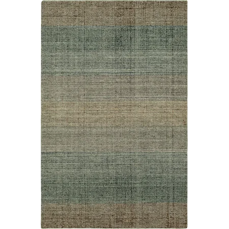 Wabi Sabi Teal 4' x 6' Area Rug