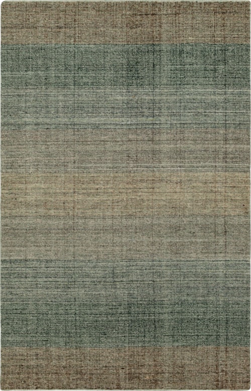 Wabi Sabi Teal 4' X 6' Area Rug