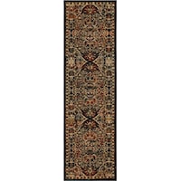 Alcantara Sapphire 2' 4" x 7' 10" Area Rug