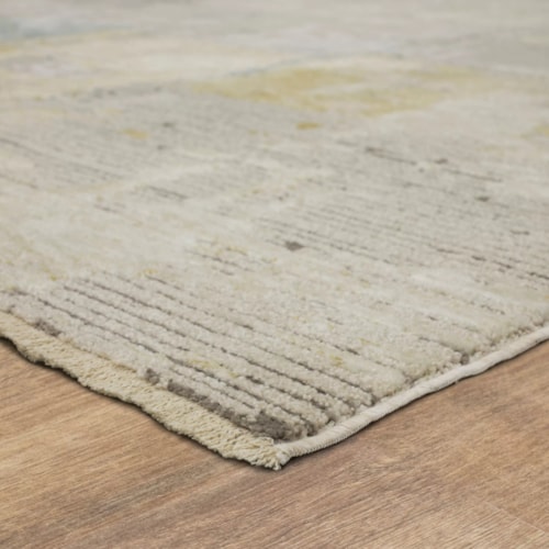 Nostalgic Blue 10' X 14' Area Rug