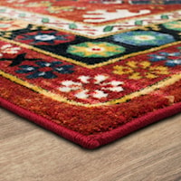 Mozambique Red 2' 6" x 10' Area Rug