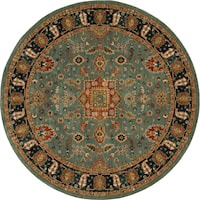 Deir Aquamarine 8' x 8' Area Rug