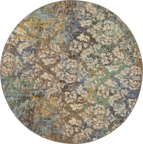 La Brea Multi 8' X 8' Area Rug