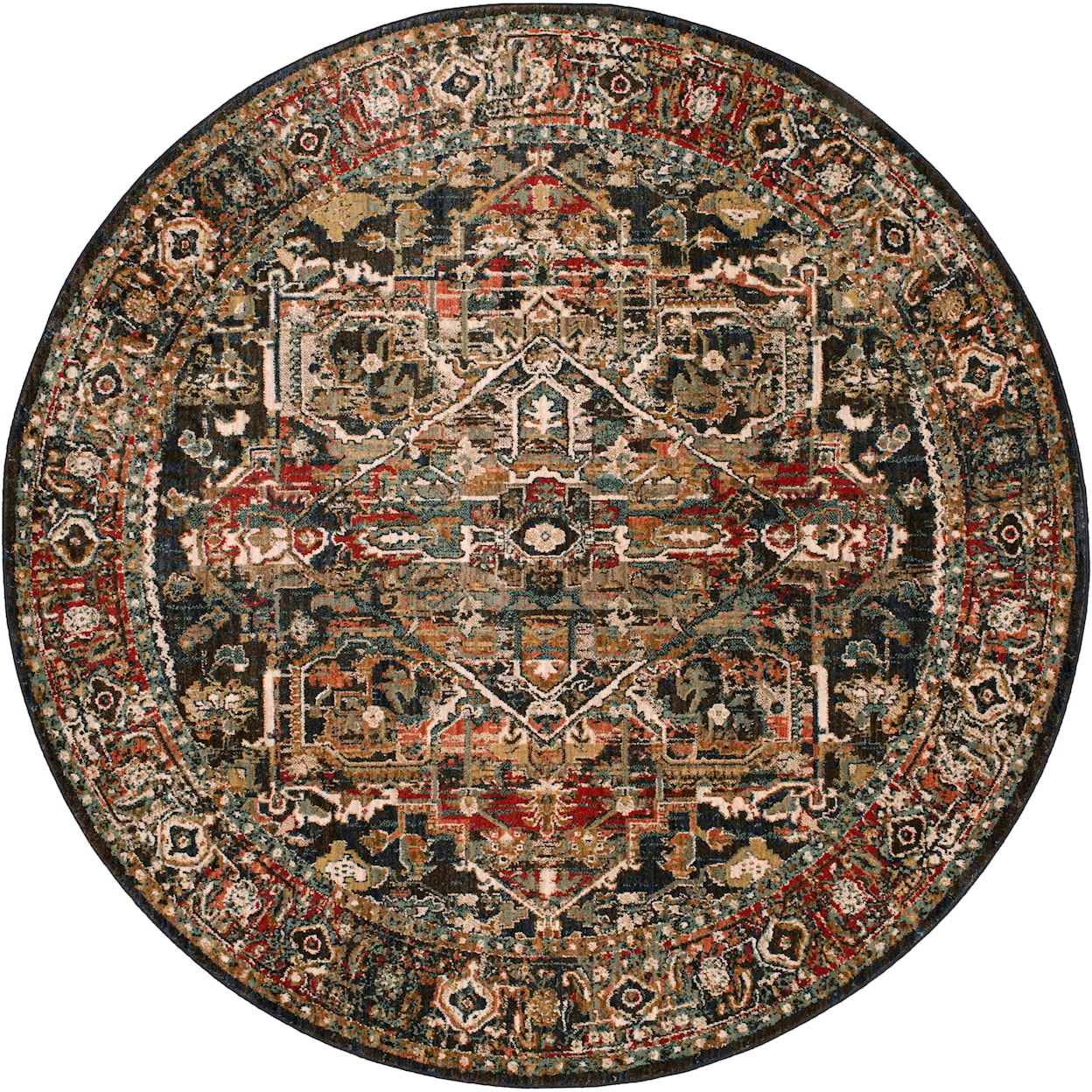 Karastan Rugs Spice Market 8'ROUND  Rug