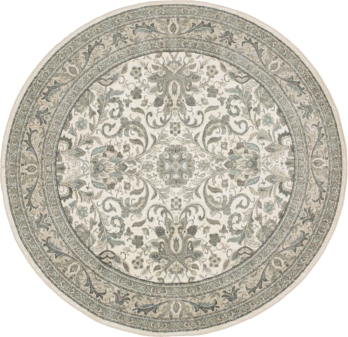 Newbridge Natural 8' X 8' Area Rug