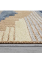 Karastan Rugs Cabana Pristine Cove Blue 6' X 9' Area Rug