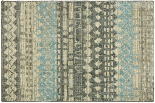 Eddleston Ash Grey 2' X 3' Area Rug
