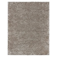 Billow Shag Taupe 5' 3" x 8' Area Rug