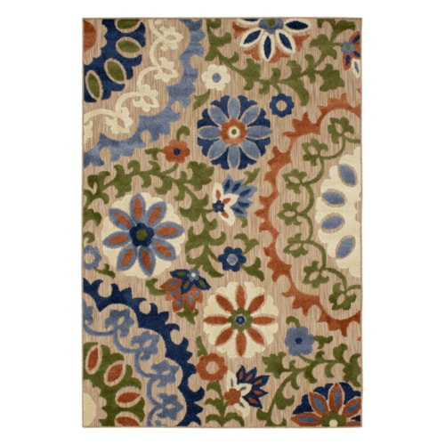 Coraline Multi 6' X 9' Area Rug