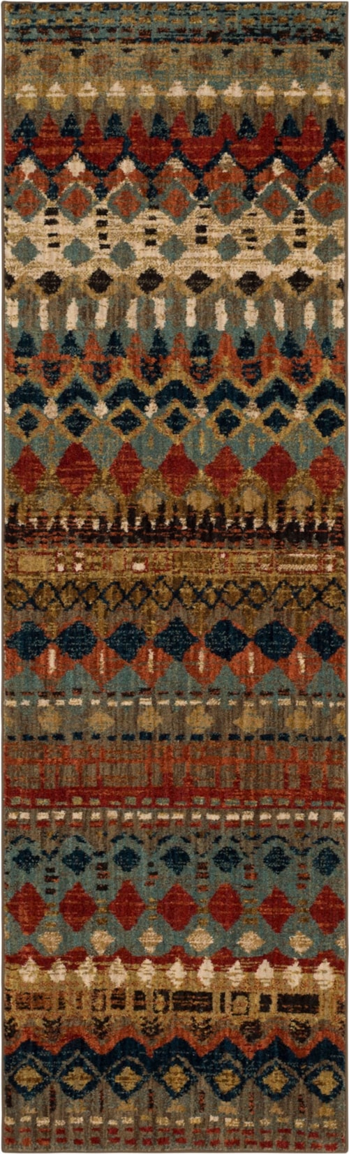 Karastan Rugs Saigon Multi 2' 6" X 10' Area Rug