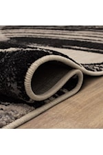 Karastan Rugs Rendition by Stacy Garcia Home Orion Obsidian 5' 3" X 7' 10" Area Rug