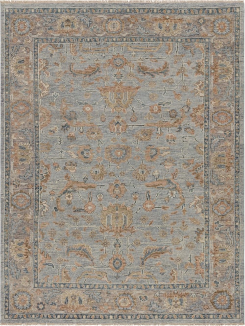 Balboa Segovia Blue 6' X 9' Area Rug