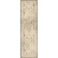 New Ross Ash Grey 2' 4" x 7' 10" Area Rug