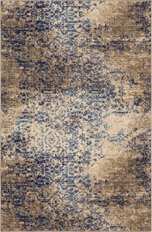 Nirvana Indigo 8' X 11' Area Rug