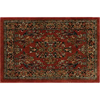 Berdan Garnet 2' x 3' Area Rug