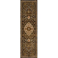 Petra Charcoal 2' 4" x 7' 10" Area Rug