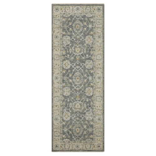 Kahta Dark Grey 2' 7" X 7' 3" Area Rug