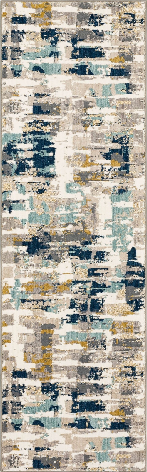 Provenance Majolica Blue 2' 4" X 7' 10" Area Rug