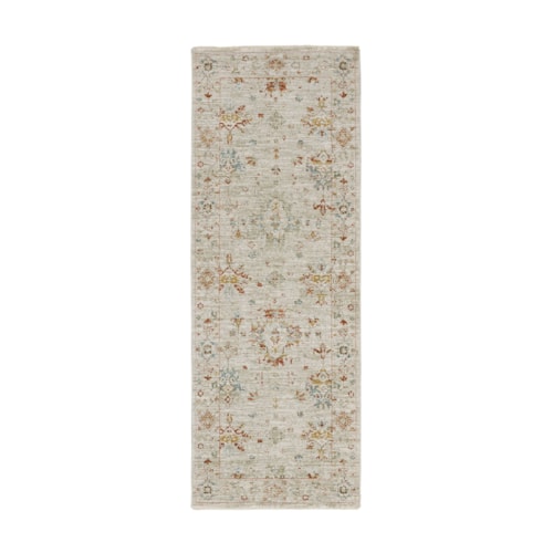 Tunceli Cream 2' 7" X 7' 3" Area Rug