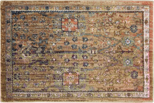 Myanmar Tobacco 2' X 3' Area Rug