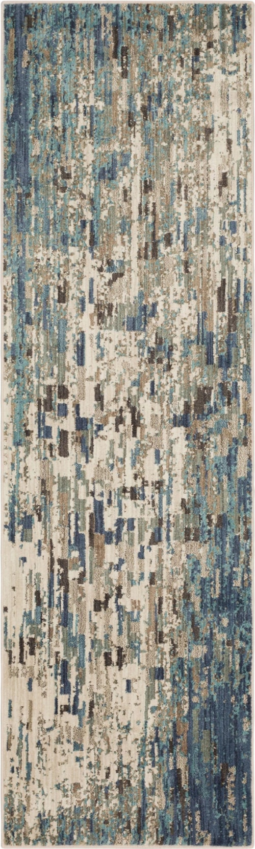 Precipice Lagoon 2' 4" X 7' 10" Area Rug