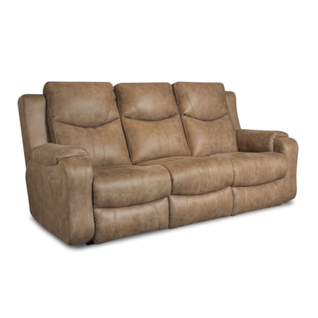 Double Reclining Sofa with Power Headrests