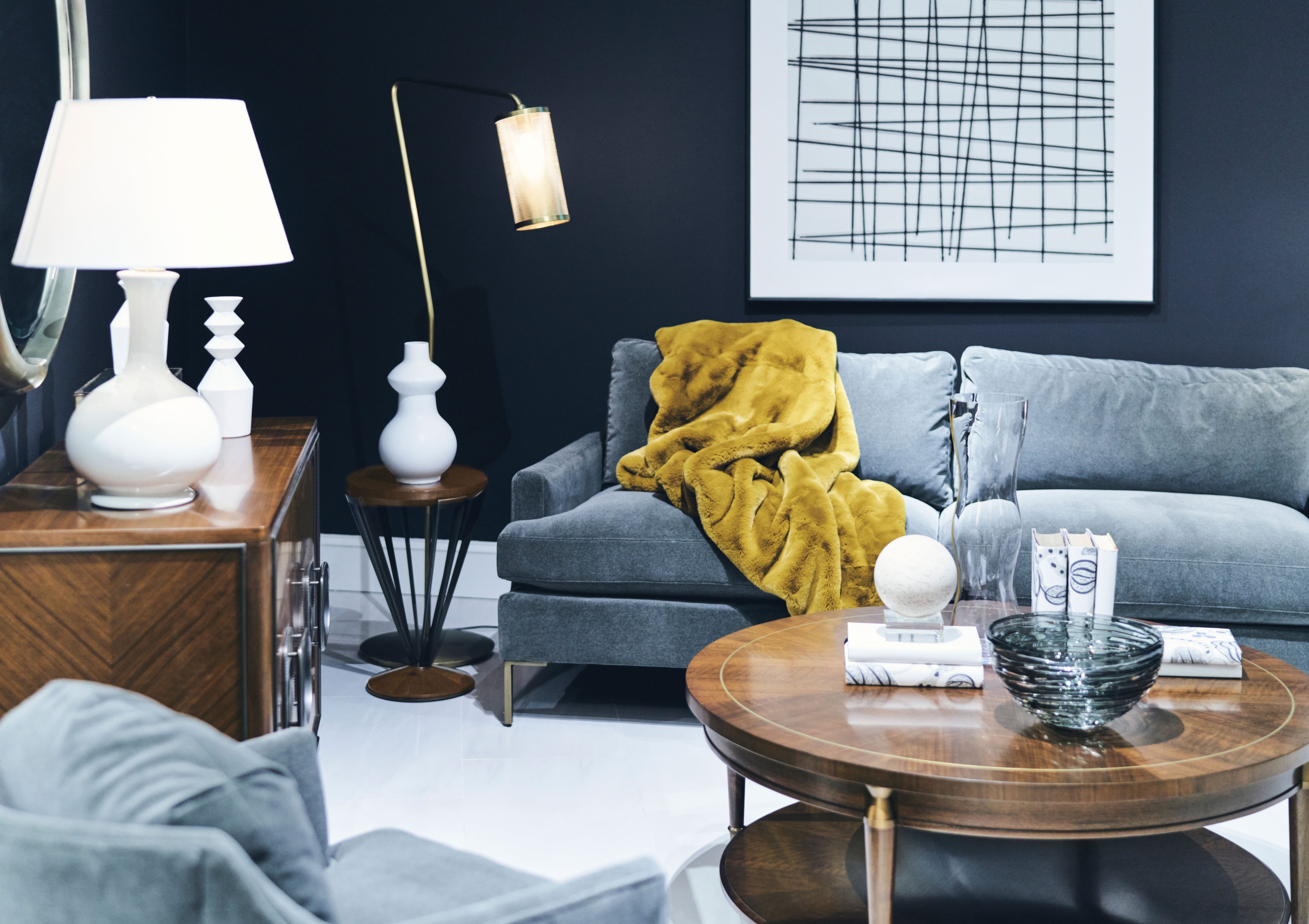 Jonathan Charles Toulouse Toulouse Round Cocktail Table