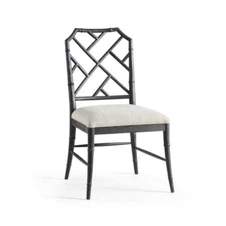 Chippendale Bamboo Side Chair (Set of 2)