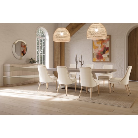 Dining Set with Console