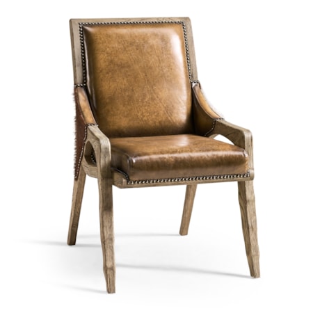 Leather & Hide Side Chair