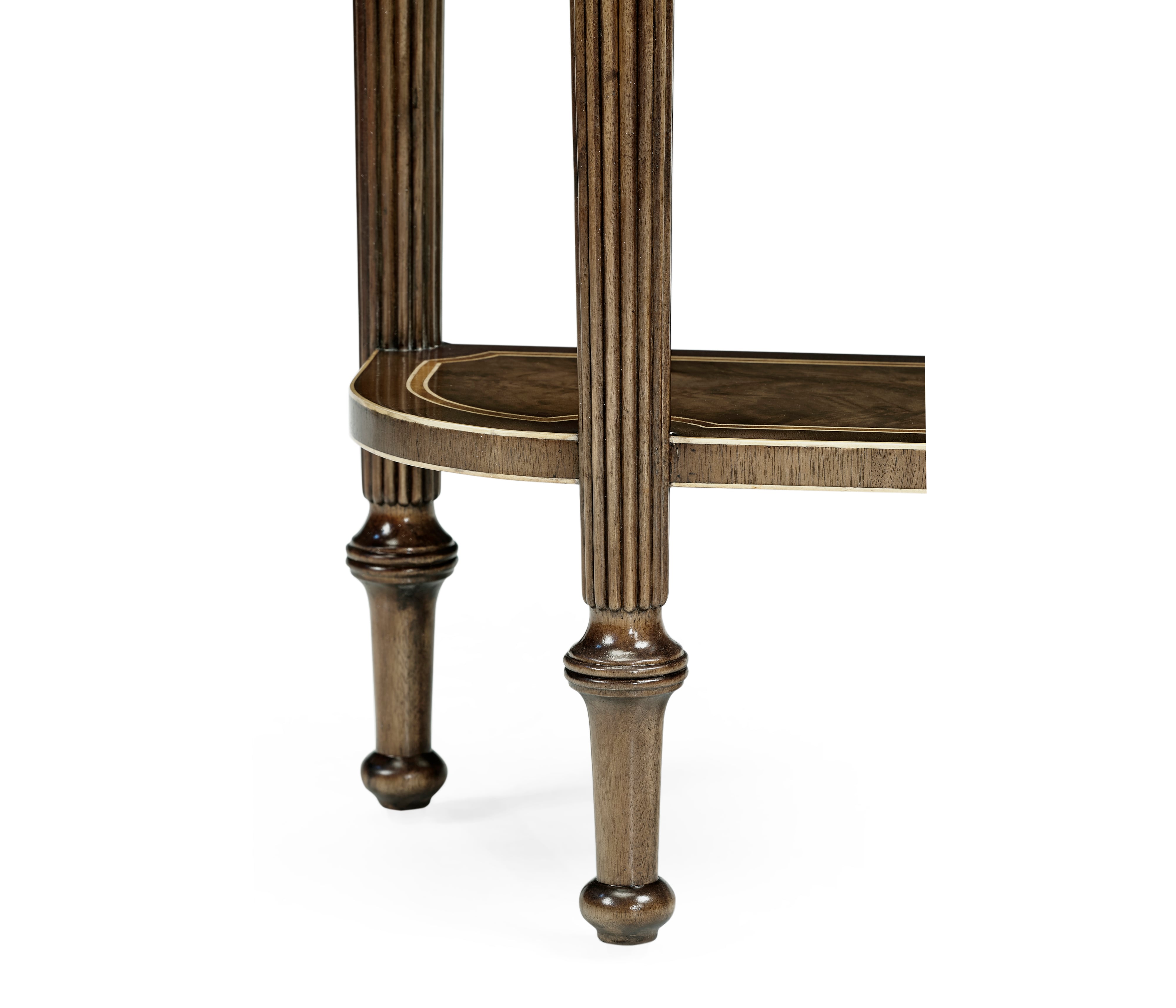 Jonathan Charles JC Traditional Regency Bleached Mahogany Console Table