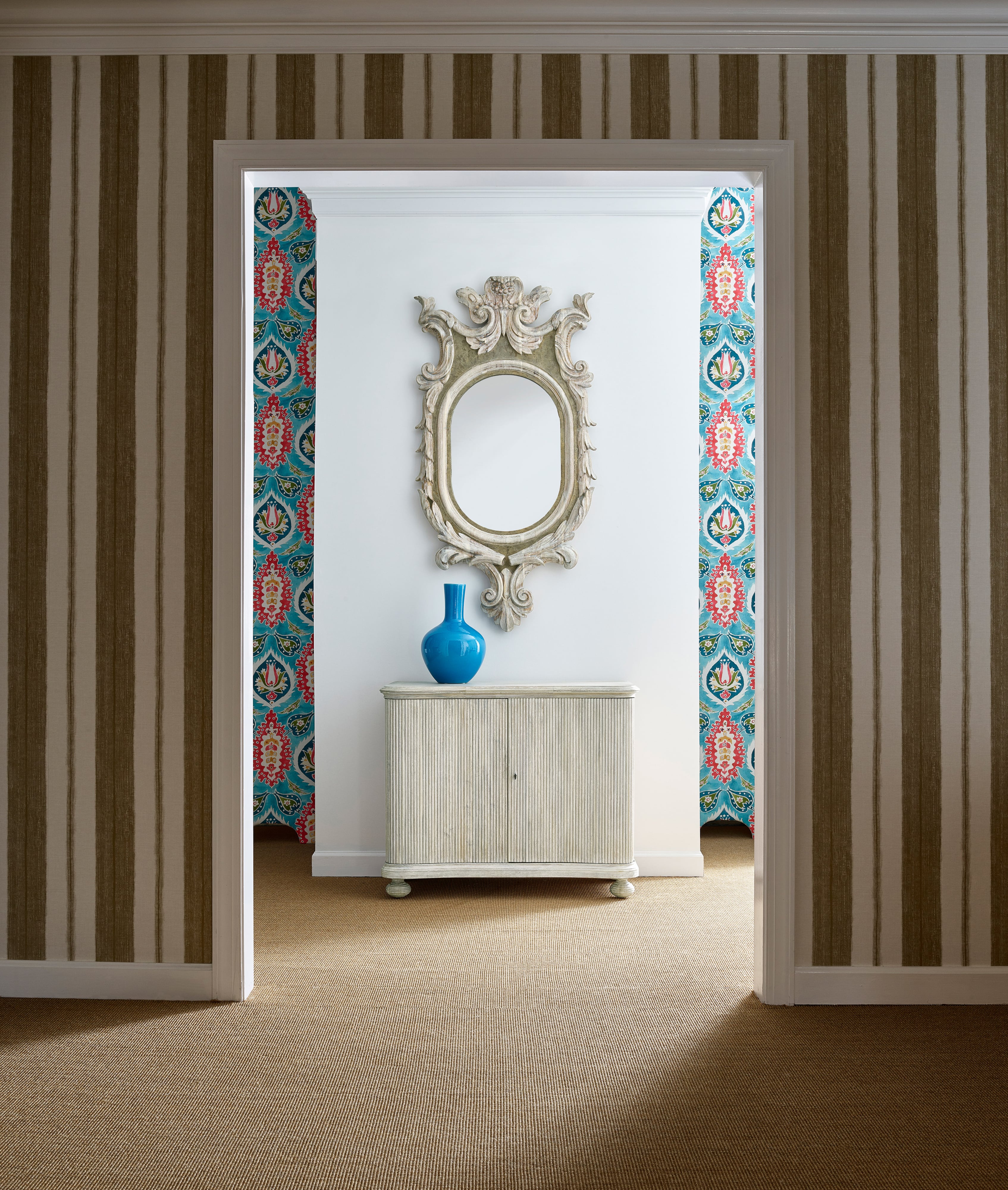 Jonathan Charles William Yeoward Belleville Washed Acacia Storage Cabinet