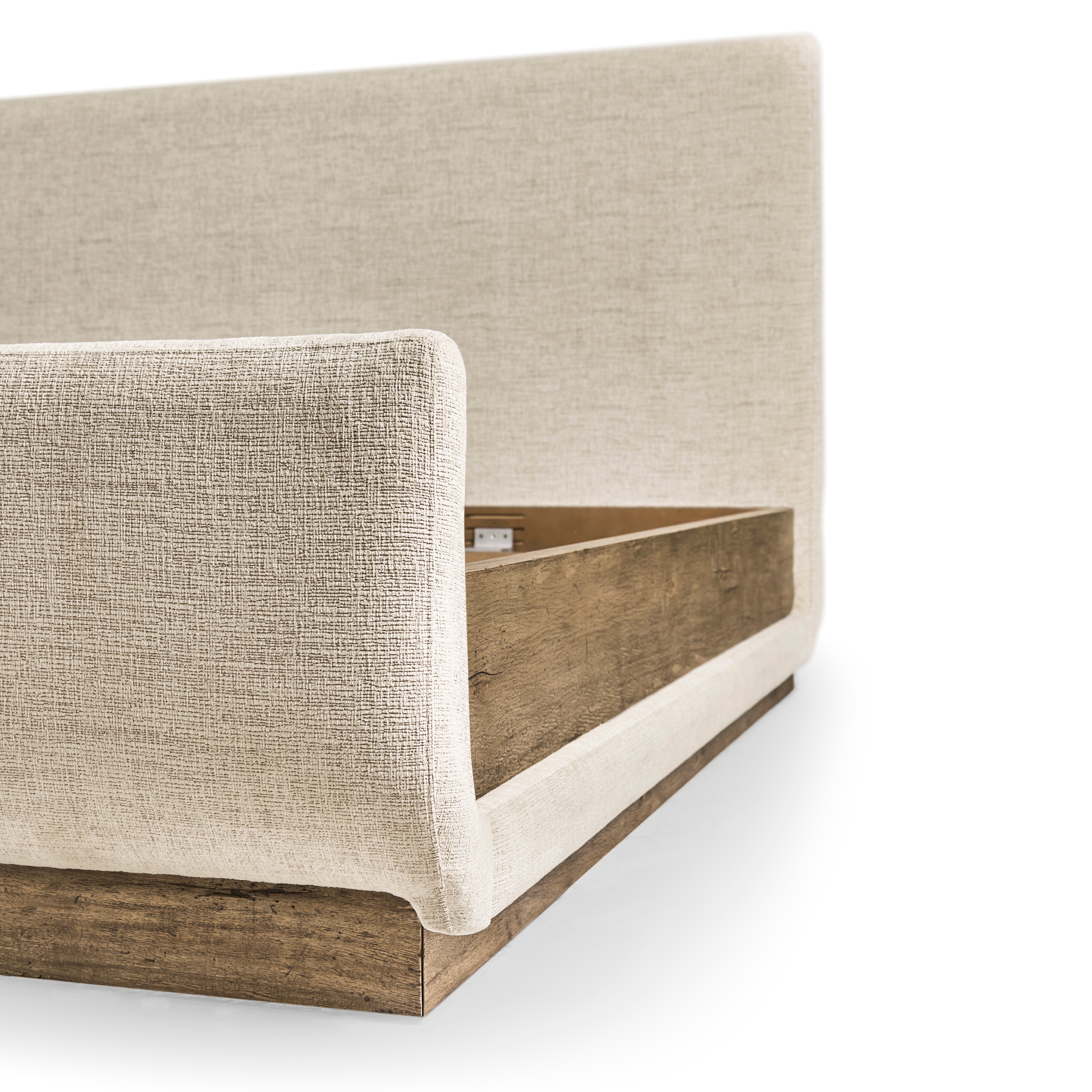 Jonathan Charles Stone Ridge Upholstered King Bed