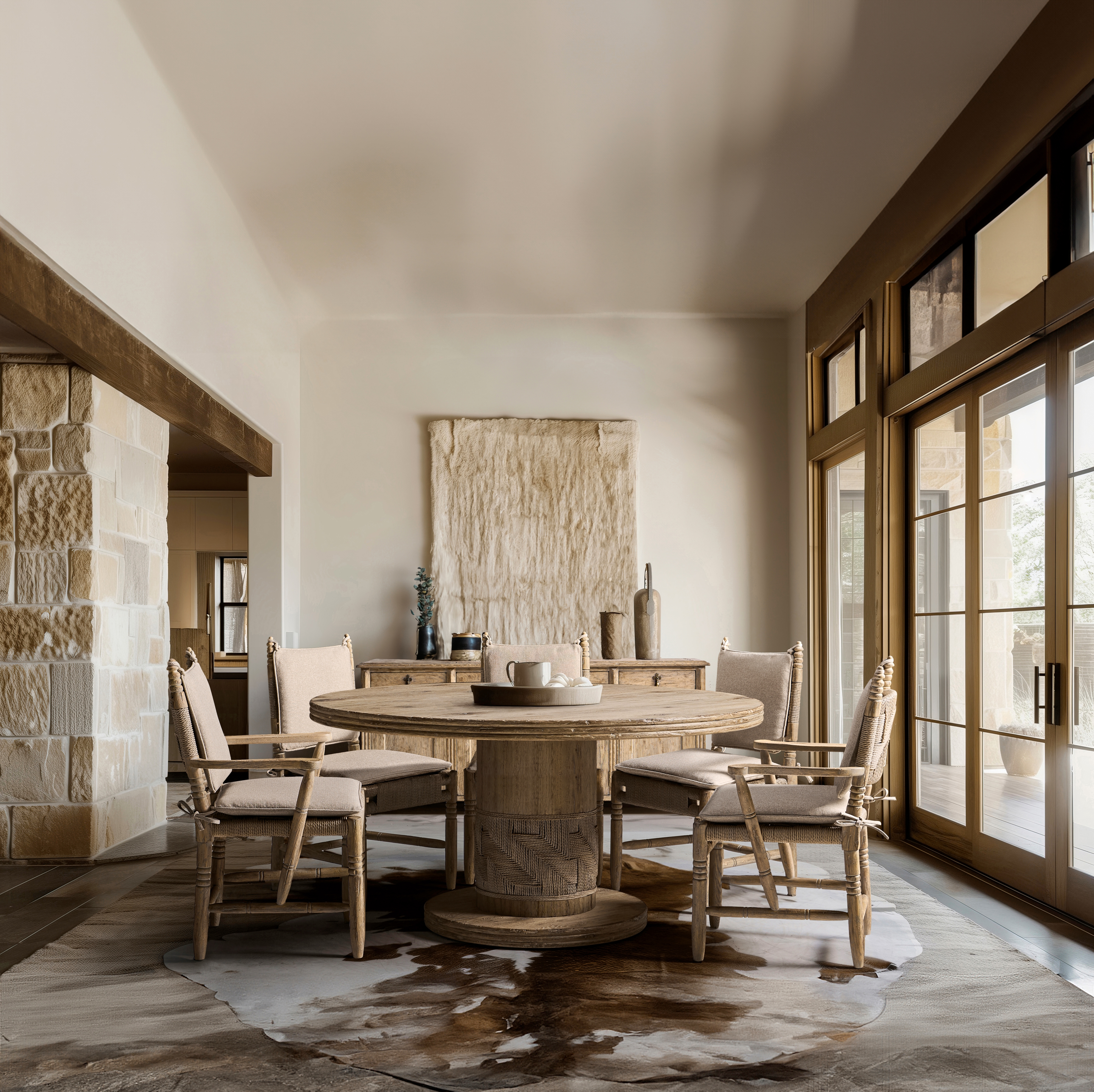 60" Round Dining Table