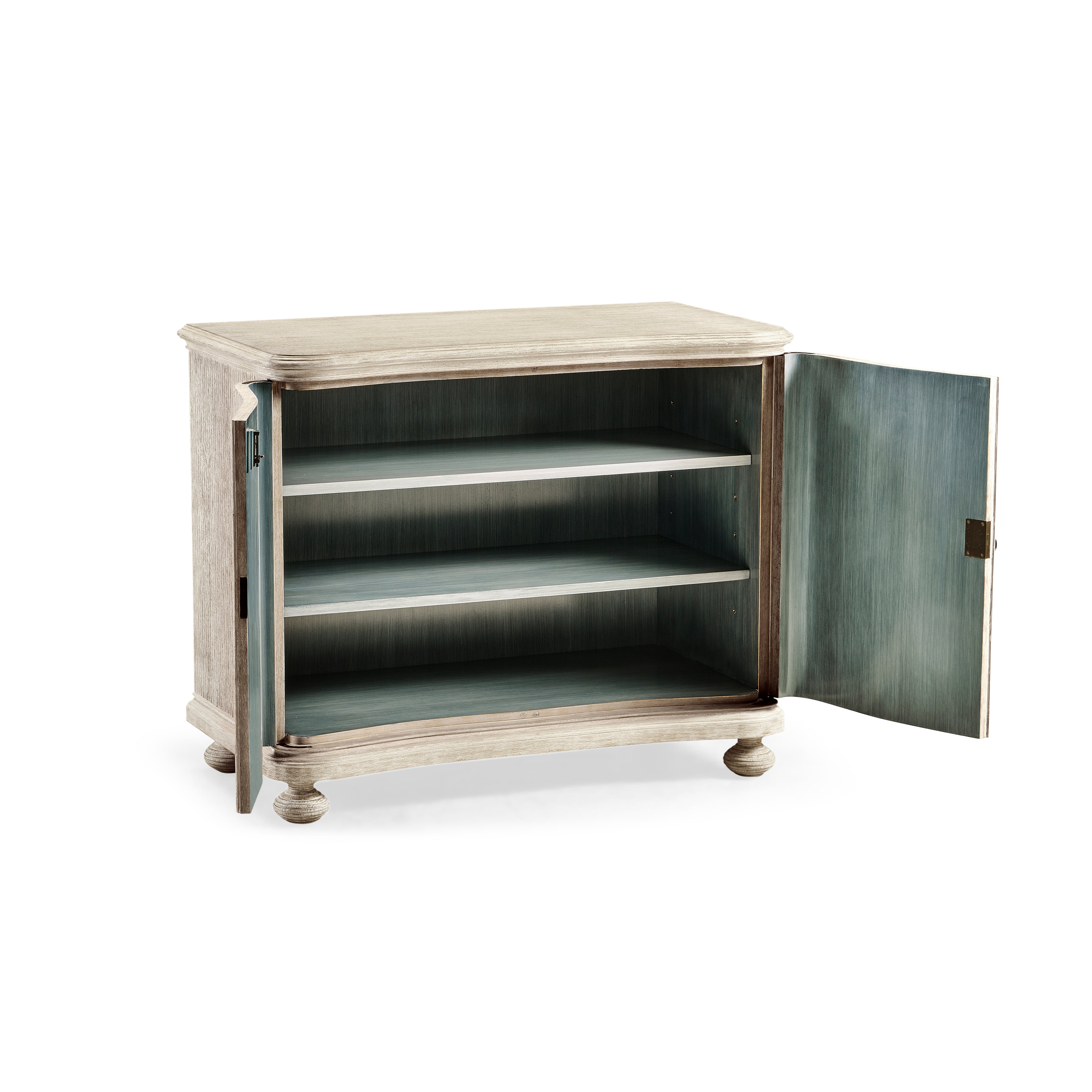 Belleville Washed Acacia Storage Cabinet