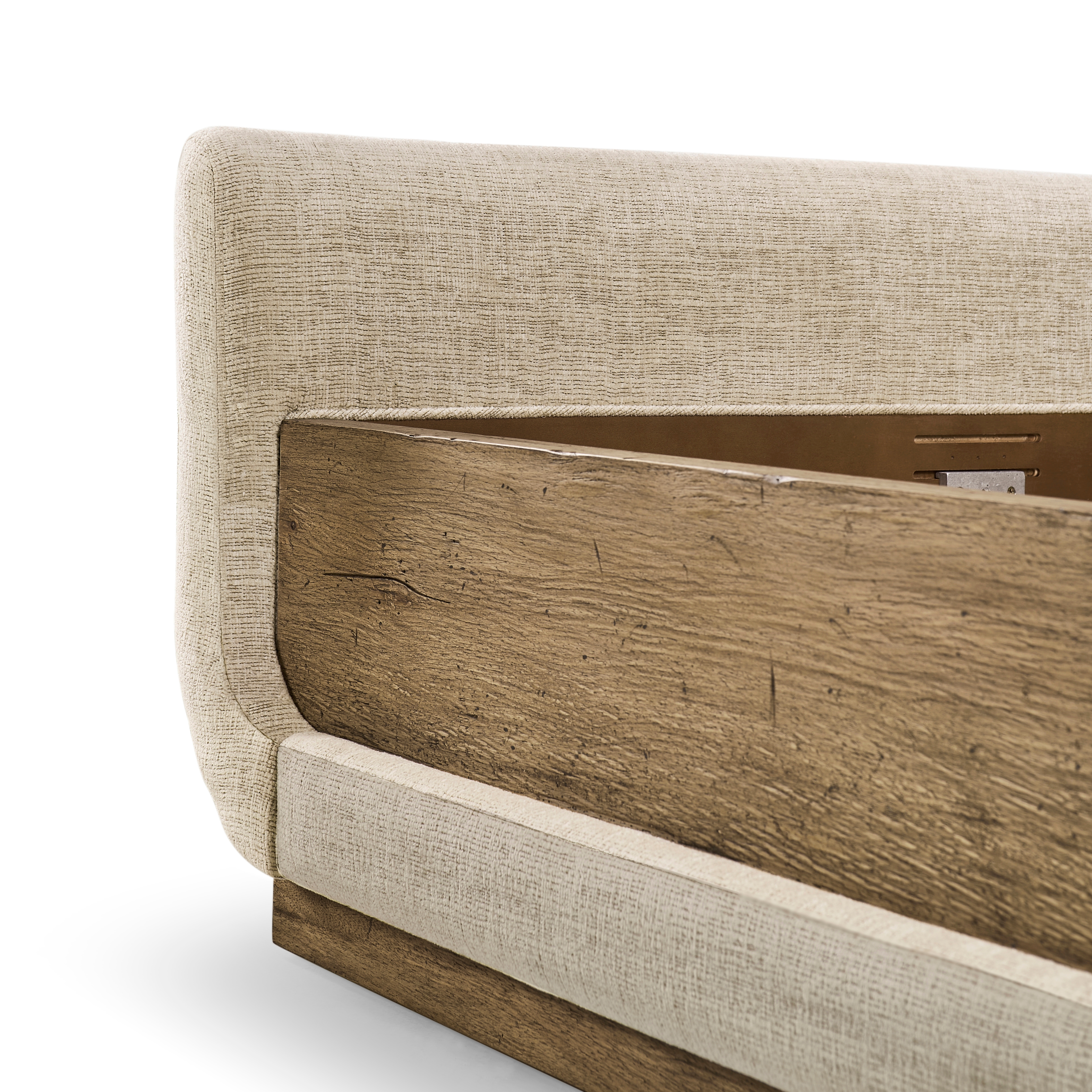 Jonathan Charles Stone Ridge Upholstered King Bed