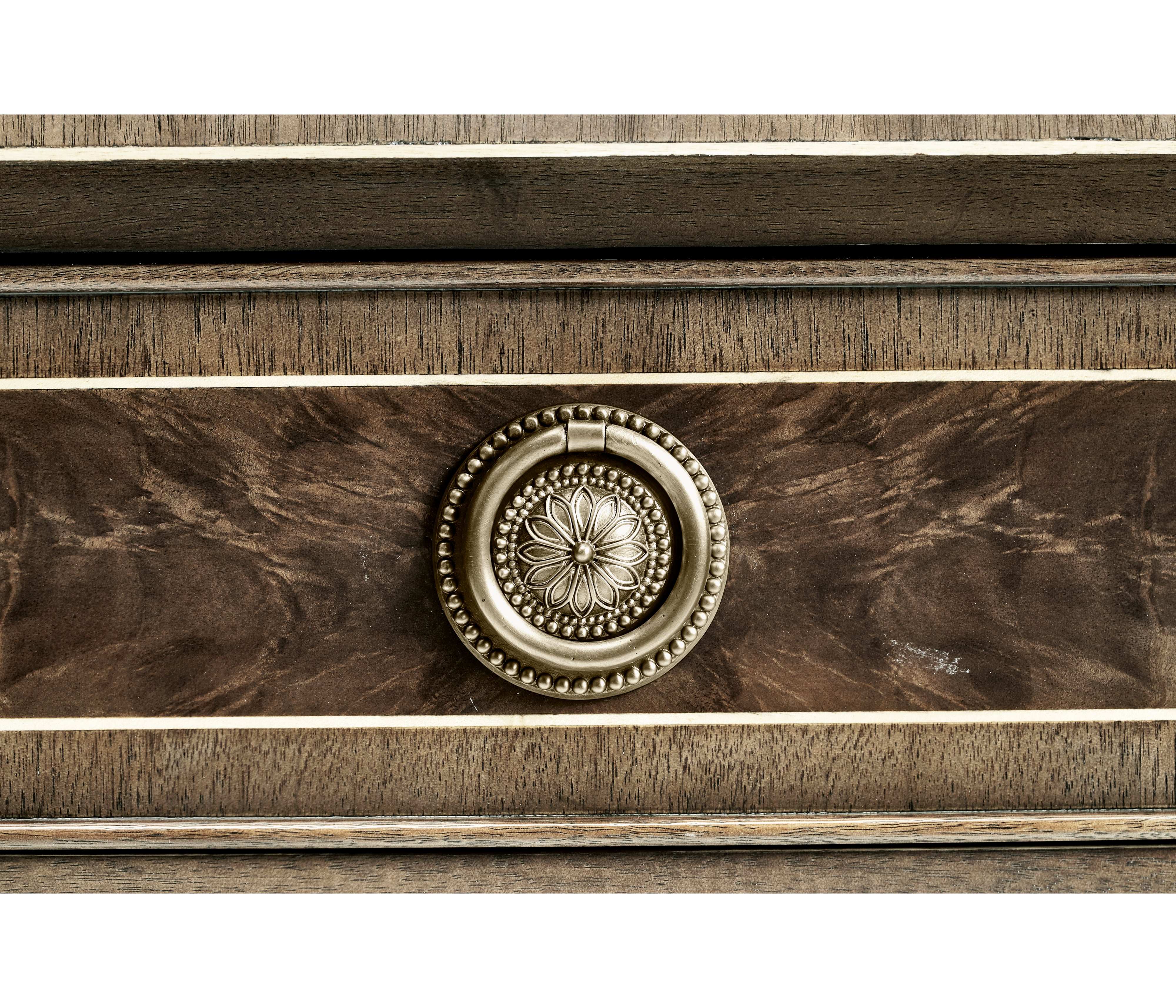 Jonathan Charles JC Traditional Regency Bleached Mahogany Console Table