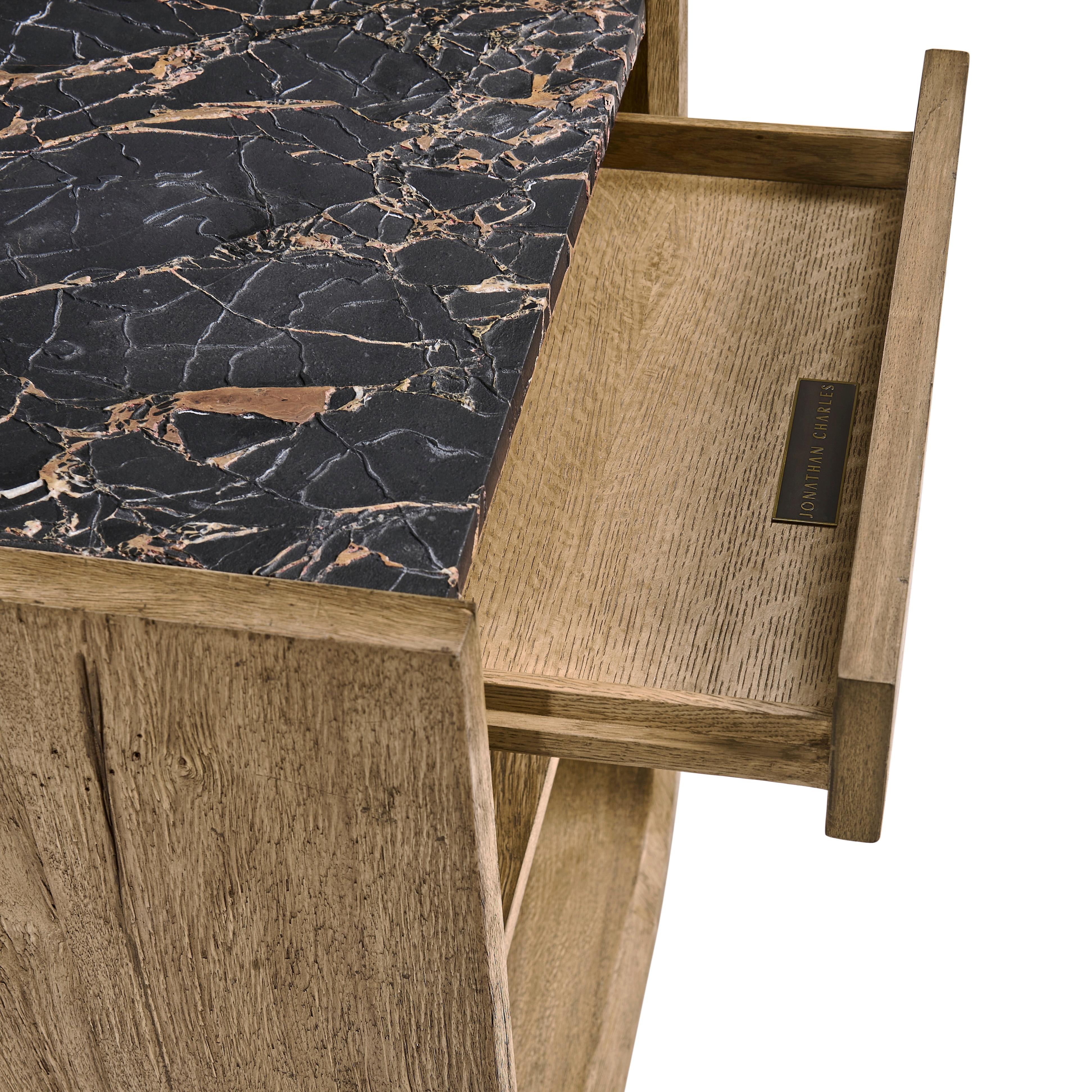 Jonathan Charles Stone Ridge Narrow Nightstand