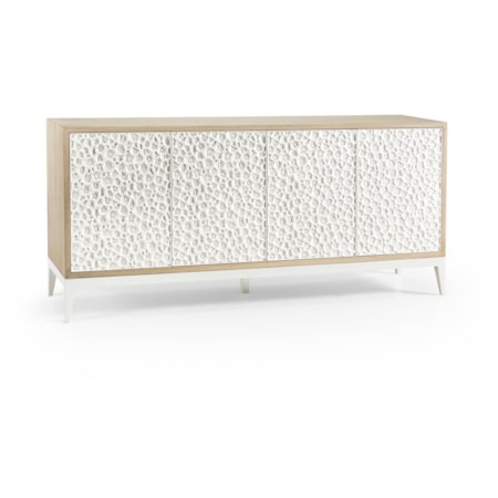 Pelagic Cast Metal Credenza