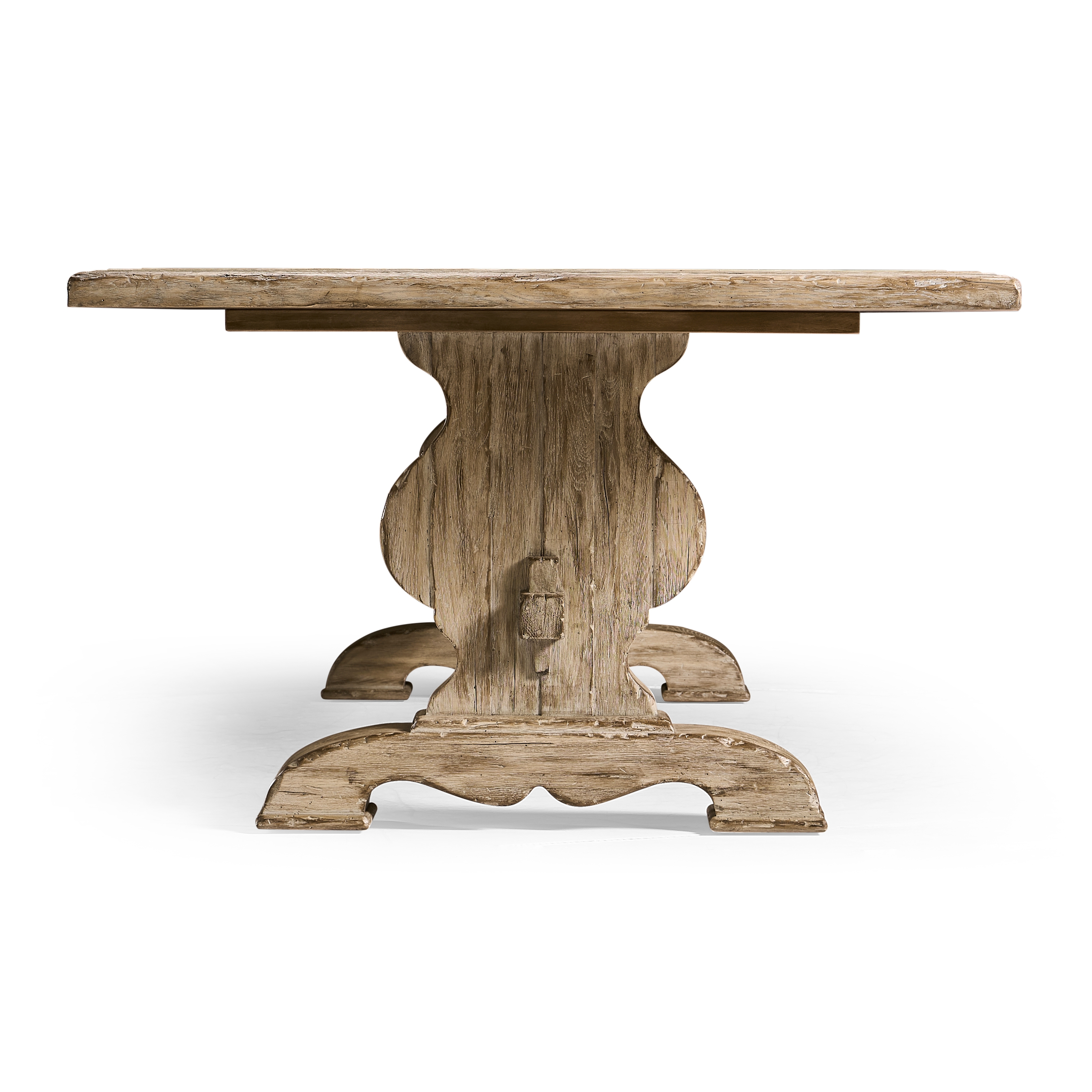 124" Rectangular Trestle Table